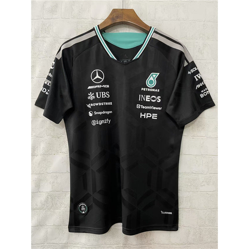 2026 New Fashion Trend Youth F1 Sports Racing Suit Short Sleeve Printed Men's T-shirt Breathable Racing Short Sleeve.